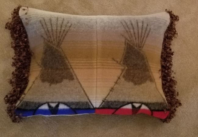 Buffalo pillow